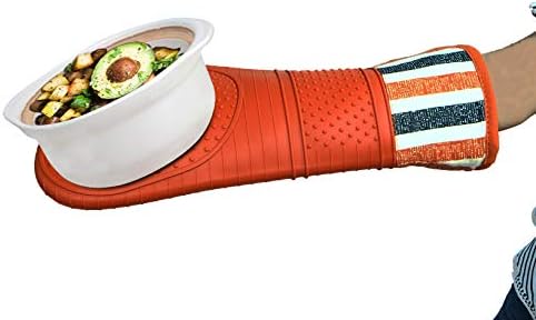 RED LMLDETA Oven mitt heat resistant
