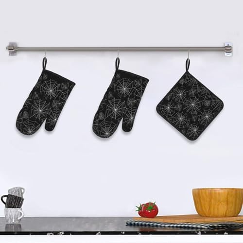 Trick or Treat Halloween-OvenMitts-KitchenSet
