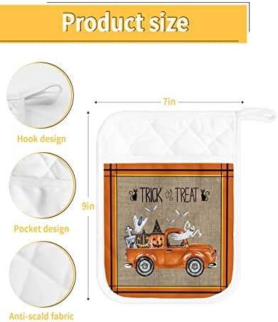 TocaHome Pot Holders with Pockets Pack of 2