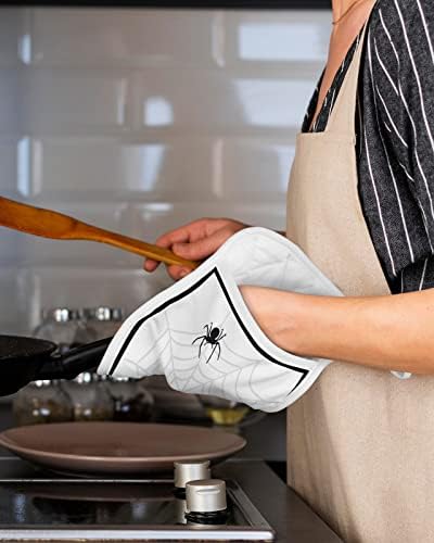 Halloween Cobweb Pot Holder Set