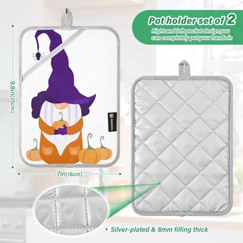 Halloween Costume Potholders Trick or Treat