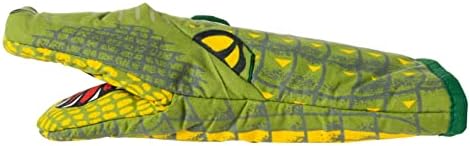 Artisan Owl Novelty 3D Alligator Oven Mitt Green
