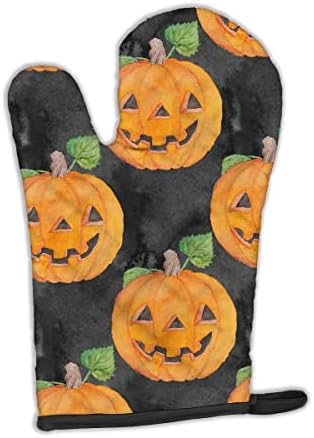 Festive Halloween Jack-O-Lantern Oven Mitt