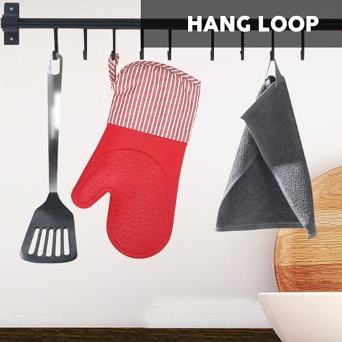 Mijo Tex Heat-Resistant Silicone Oven Mitts