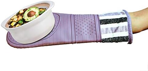 Heat-Resistant Oven Mitt Pair