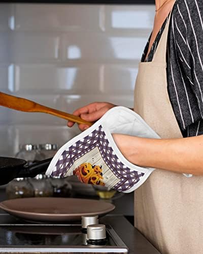 Halloween Ghost Pumpkins 5-Piece Pot Holder Set