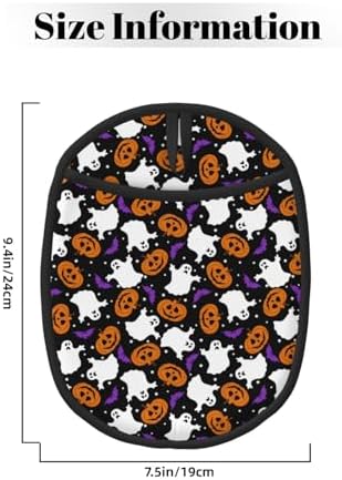 Halloween Spooky Ghosts Pumpkins Oven Mitts for Kitchen