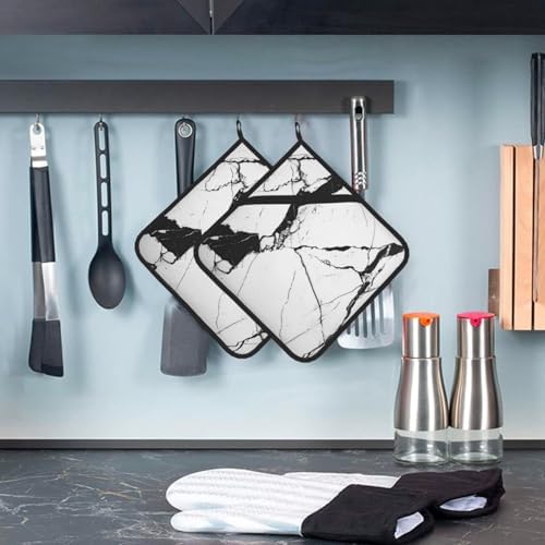 Safe Cozy 2-Pack Pot Holder Set for Kitchen Heating Cooking