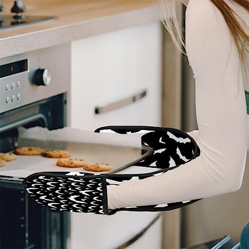 Premium Halloween Oven Glove Warm and Comfortable for Baking and BBQ