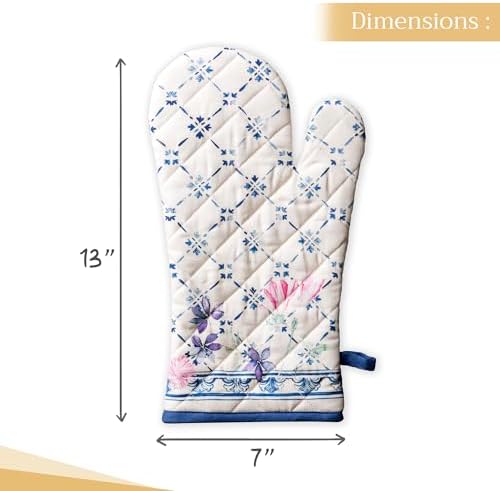Crisp Comfortable Oven Gloves