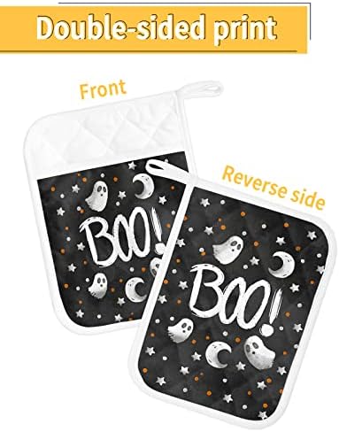 Hilarious Halloween Pot Holders Set of 5 Spooky Home Kitchen Accessories