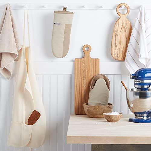Two-Tone Oven Mitts Set for KitchenAid Heat-Resistant Durable