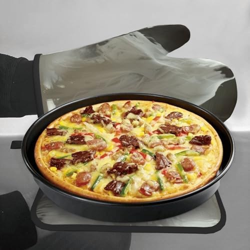 Oven Mitts Set Ghostly Heat Resistant Halloween Decor