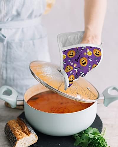 Unique Halloween Boo Pot Holders Set of 5