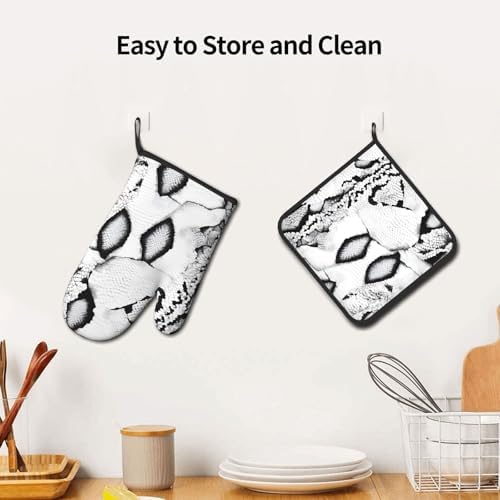 Quopvn - Non-Slip Oven Mitts