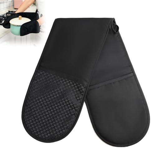 Thick Heat-Resistant Oven Mitt with Non-Slip