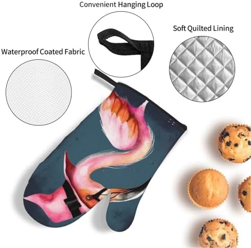 Halloween Flamingo Kitchen Set