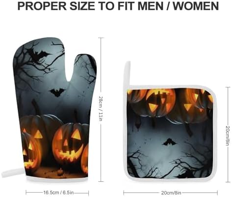 Halloween Oven Mitts - Heat Water Resistant