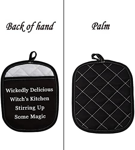 Spooky Halloween Kitchen Potholders Levlo