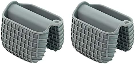 Premium Silicone Oven Mitts - Heat-Resistant Anti-Scald Pairs
