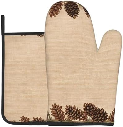 Vibrant Oven mitts and pot holder set