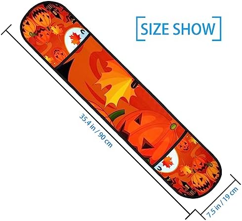 Halloween Double Oven Mitts PTFE-coated Heat Resistant with Hanging Loop Design