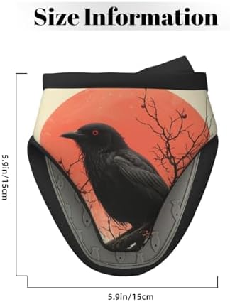 Vintage Halloween Raven Mini Silicone Oven Mitts