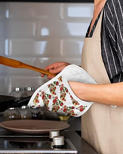 Vintage Skull Floral 5PCS Pot Holders