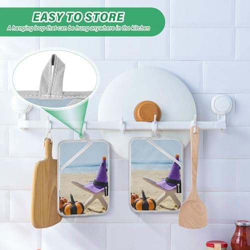 Beachy Vibes - 2-Piece Starfish Potholders Set
