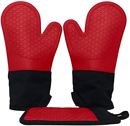 Safe Oven Mitt Set