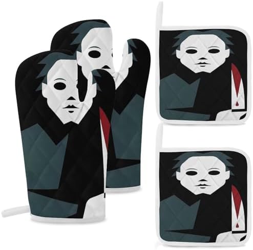 Michael Myers Halloween Oven Mitts