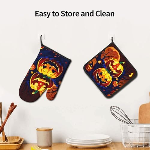 Halloween Pumpkin Set for Oven Pot Rack