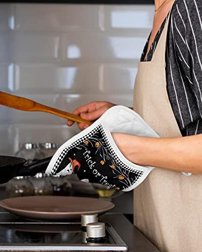 Halloween Ghost Punkpkin Pot Holders