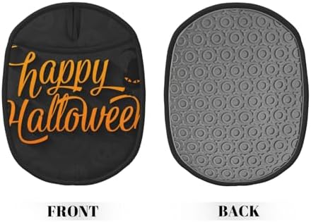 BERMEIZ Happy Halloween Oven Mitts Heat Resistant Non-Slip Silicone Kitchen Gloves 1