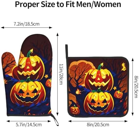 Halloween Pumpkin Set for Oven Pot Rack