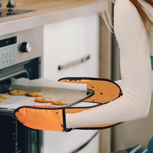 Halloween Spooky Double Oven Mitt