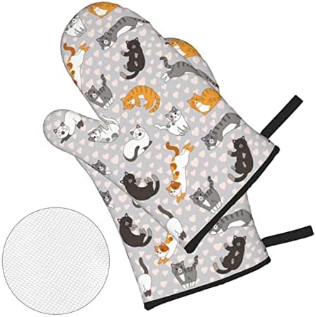 Mini Cute Cat Oven Mitts
