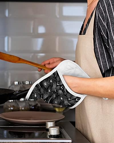 Halloween Pot Holders with Pocket for Kitchen