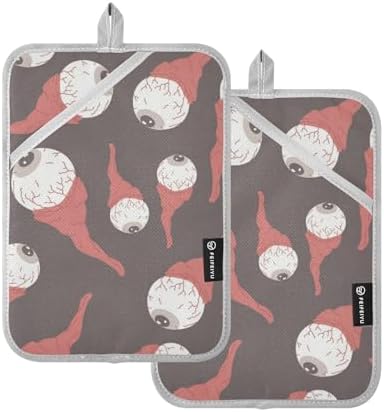 Halloween 2-Piece Pot Holder Set with Pockets