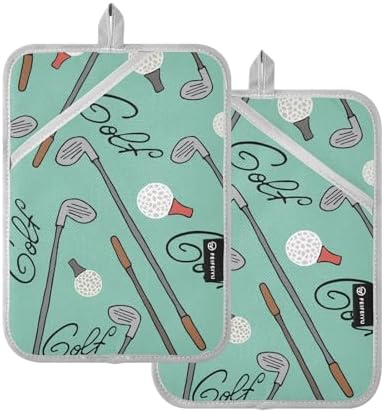 Versatile Potholder Set Heat-Resistant for Cooking Baking and BBQ