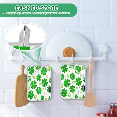 Spring Green Heat Resistant 2-Pack Pot Holder