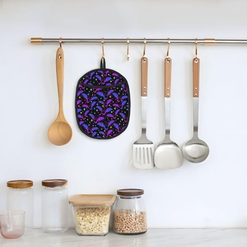 Festive Halloween Potholders for Kitchen