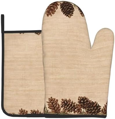 Vibrant Oven mitts and pot holder set