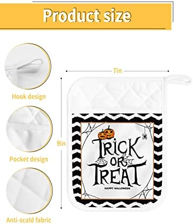 Elevate Your Halloween Game with Our Trick or Treat Pot Holders