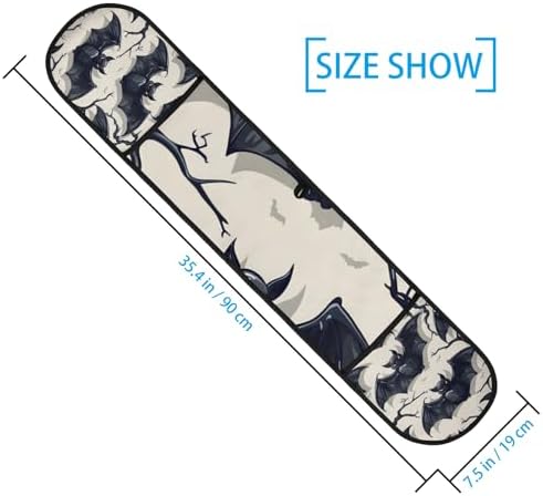 Gublec Halloween Cartoon Bats Oven Mitts