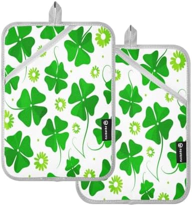 Spring Green Heat Resistant 2-Pack Pot Holder