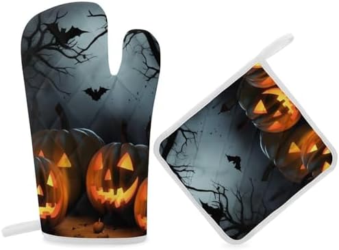 Halloween Oven Mitts - Heat Water Resistant