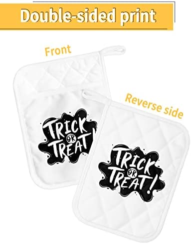 Halloween Trick OR Treat Pot Holders