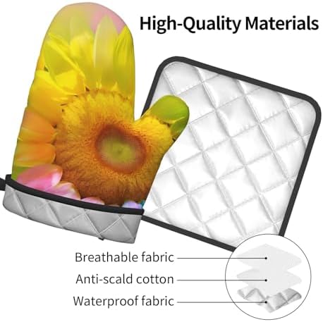 Perfect Oven mitt set heat resistant Non-Slip kitchen tools