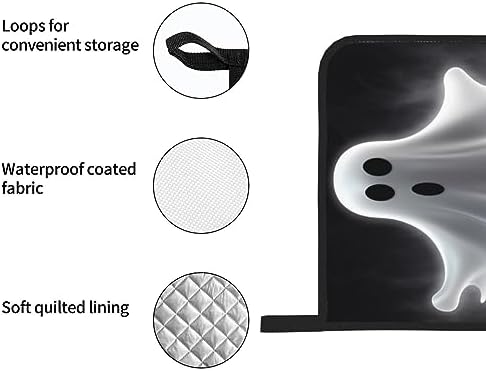 KLOPH 4-Piece Oven Mitts and Pot Holders Set